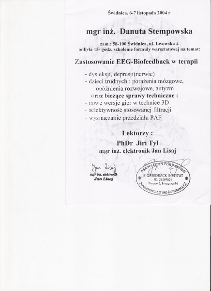 EEG BFB 2004 Świdnica
